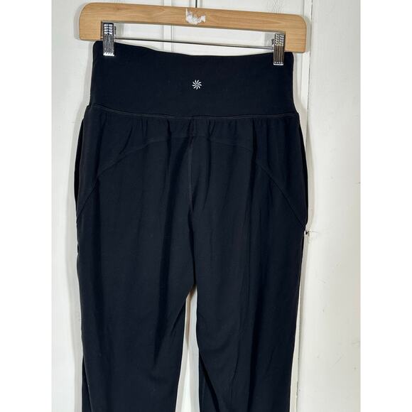 Athleta Salutation Jogger In Powervita Women’s Small- Black Nylon - Picture 5 of 12